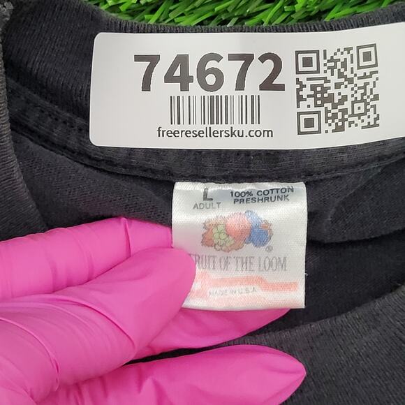 Vintage 90s Navy-Seals Shirt M/L 20x28 Faded-Black - Picture 8 of 14